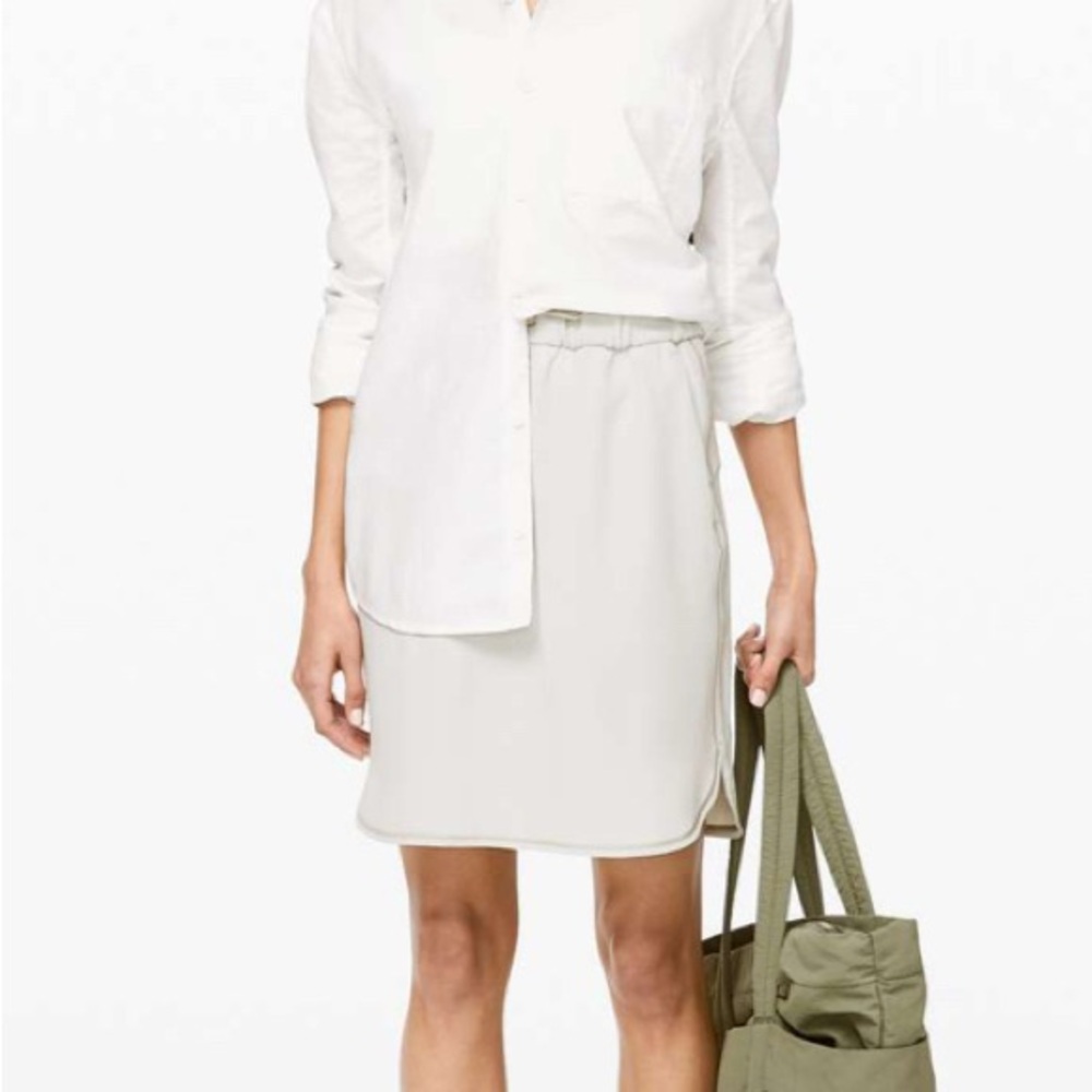 Lululemon On the Fly Skirt Silverstone Size 8 - Picture 3 of 7